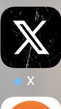 Alguien más tiene su icono de X(twitter) así?
