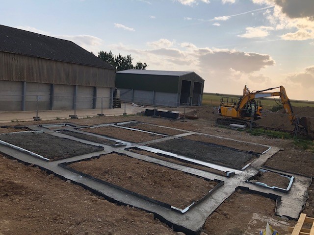 Another job Complete👍! Here's a few photos from our recently finished jobs in Chichester, showing our ground beams. 
#Construction