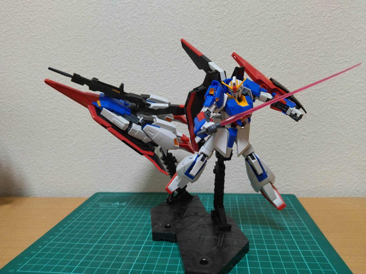 AEUGkuwatoro's tweet photo. 積んでたZガンダム君
良い出来だ！ https://t.co/kehT987KHF