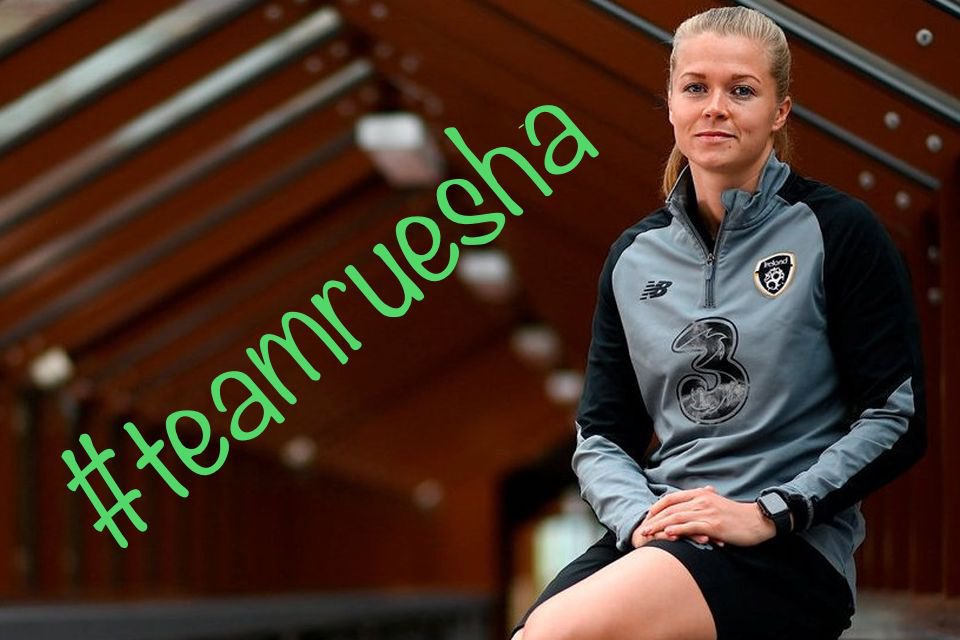 grainne_okane's tweet photo. People really should get #teamruesha trending…. Just saying 💚 @RueshaLJ https://t.co/R6V4Etm17M