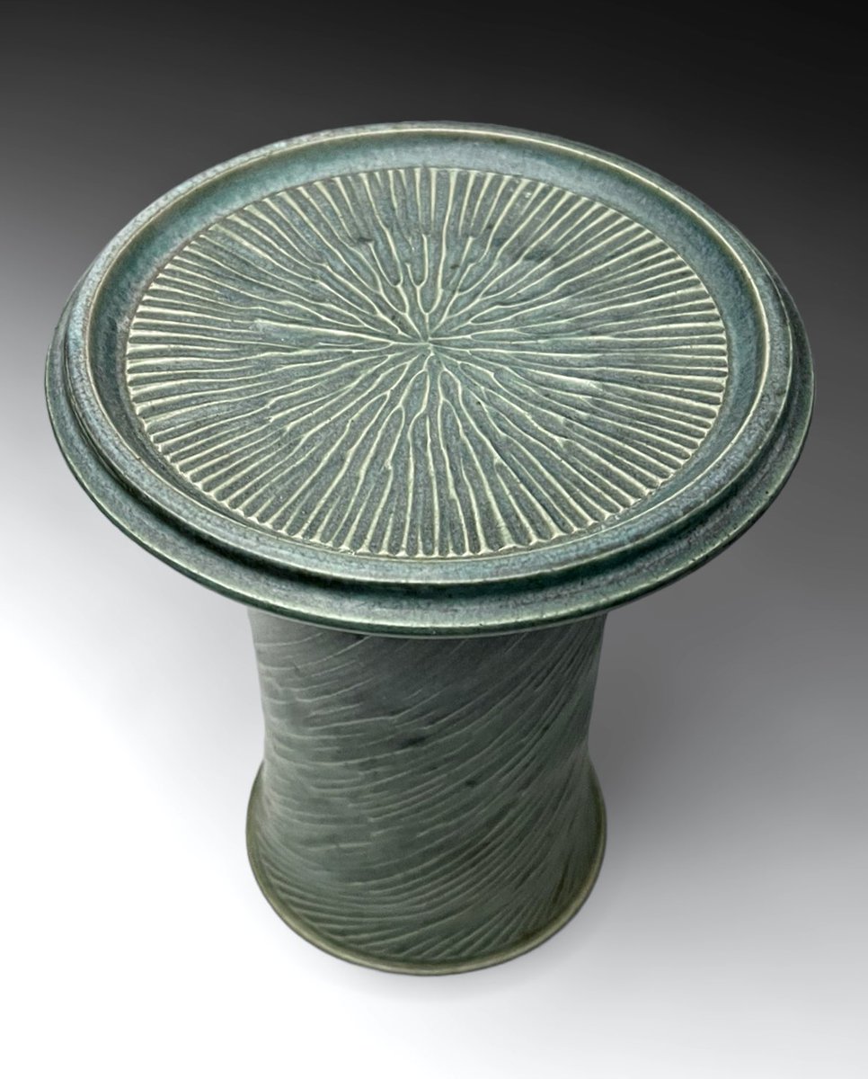 bengufford's tweet image. Exquisitely handcrafted through a blend of wheel throwing and intricate hand carving, this pottery candle stand stands at 7.5 inches tall by 6.25 inches wide by 4.5 inches deep. Below is a link for purchase. 

etsy.me/452nERP

#candlestand #potterycandlestand #bengufford