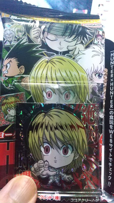 ハンターウェハース新弾
一発目から幸先が良い 