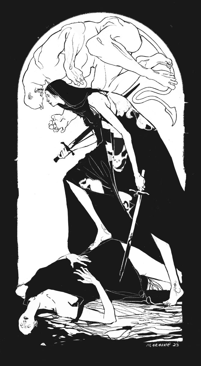 Hey, so if you're interested in owning or supporting my work, I've started slowly adding prints for purchase on the artstation marketplace as well as through 
inprnt.com/gallery/msarno…