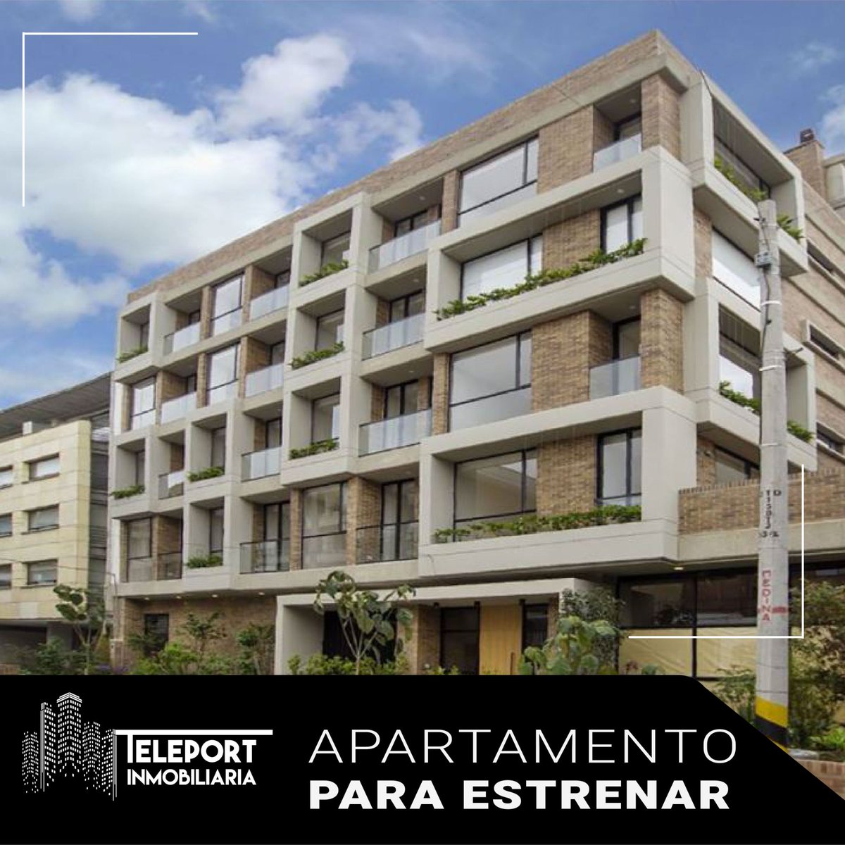 teleport_a's tweet photo. 📌 Apartamento para estrenar ubicado en Santa Bárbara.
105.55 M² | 🚿 2 | 🛌 2 | 🚘 2 | Cod. 1540

Más información: 👉 https://t.co/TpEbTCAlSy
Calle 113 No. 7 - 21 Local 101, Torre A
Tel: 629 5081 / 620 5043 Cel: 317 369 8390 https://t.co/3BBuMcq2lc