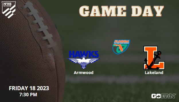 🚨🏈It's GAMEDAY🚨🏈!!
Armwood vs. Lakeland - LIVE Florida HS Football 2023 
📆 Friday, August 18
⏰7:30 PM
📺 linktr.ee/nfhsntworkcom

<a href="/LHSDreadnaughts/">Lakeland Football</a> <a href="/CoachHixOL/">Coach Koty Hix</a> <a href="/CoachHarb/">Kerry Harbin</a>
<a href="/Thatdudezae1/">Coach Azadrean Yarde</a> @CHallGRV @ArmwoodHawksfb
<a href="/LleydonB/">Lleydon Brush</a> <a href="/QoachMac/">Cory McWilliams</a> <a href="/RoymarrThomas/">Roy’Marr Thomas</a> <a href="/Micah_Hudgins3/">Micah “$hmoney” Hudgins</a>
