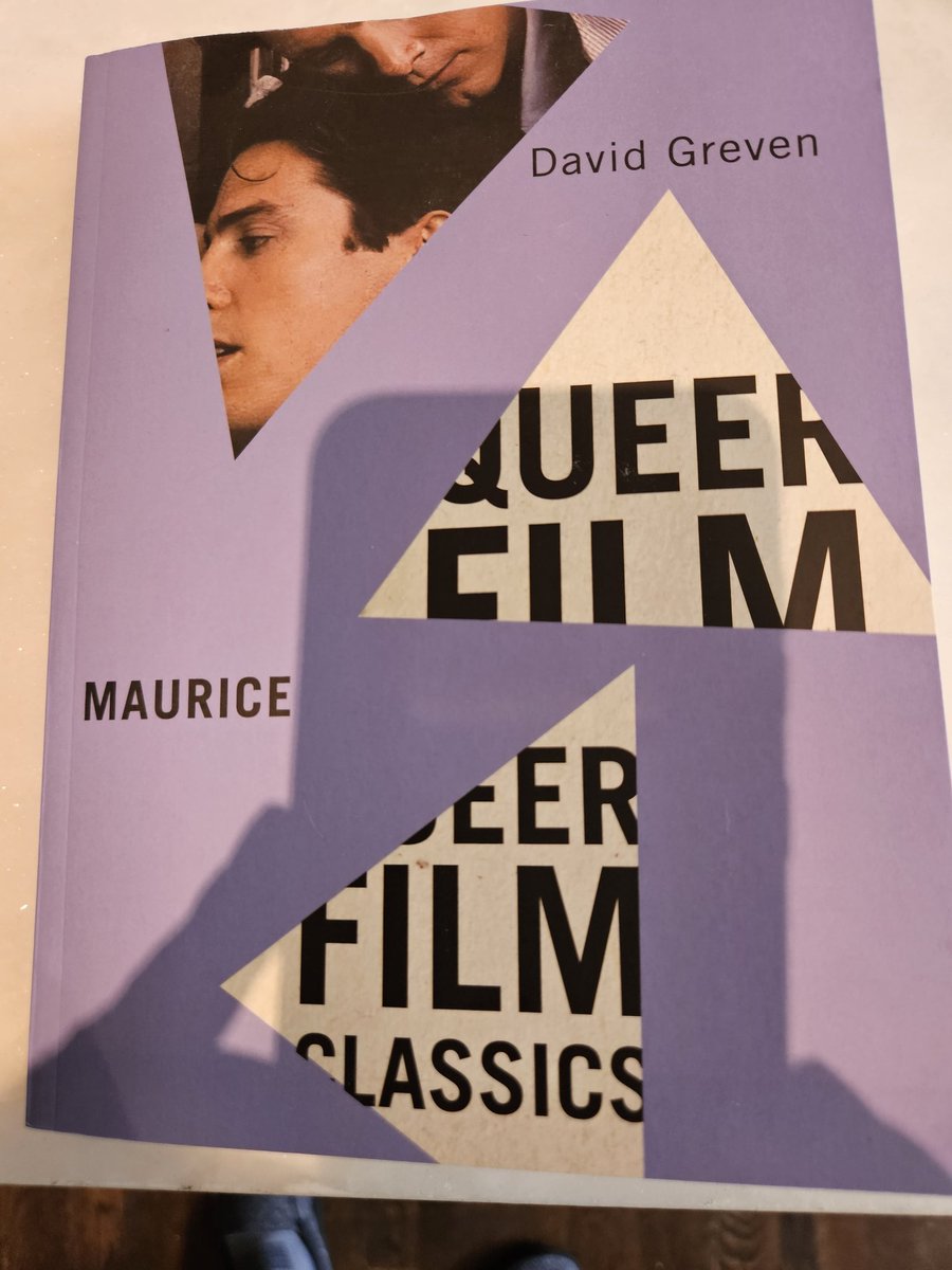 Look what the mail brought in! Ahead of its September 15 release. #Maurice #MerchantIvory #JamesIvory #IsmailMerchant #EMForster #QueerFilmClassics #McGillQueensUniversityPress