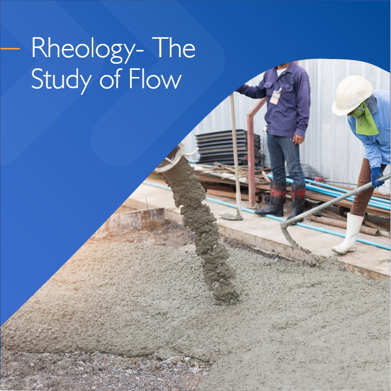 Ever wondered why some concrete flows easily while others don't? It's all about #Rheology – the study of flow. In simpler terms, it's like comparing honey and water: both liquids flow differently. Visit us to learn more: hubs.la/Q01_b07W0