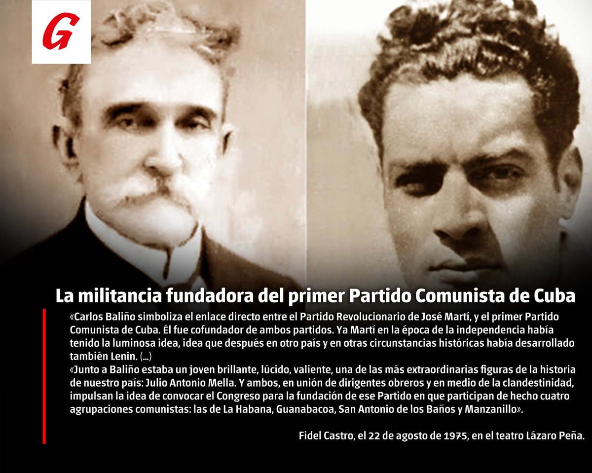 En #Cuba 🇨🇺 "Ni calco, ni copia, creación heroica"
Hoy #UnidadYContinuidad es el camino del <a href="/PartidoPCC/">Partido Comunista de Cuba</a> como alma de la Revolución.
