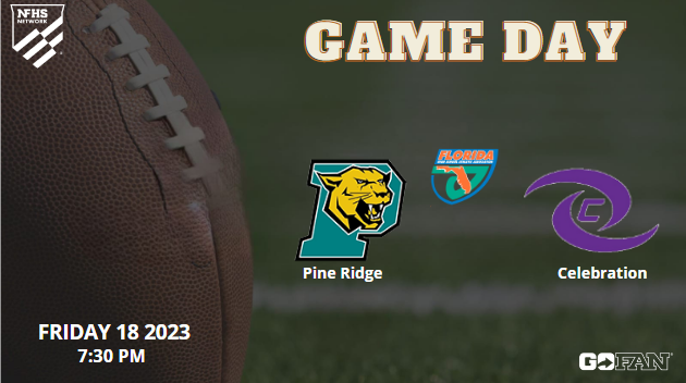 🚨🏈It's GAMEDAY🚨🏈!!
Pine Ridge vs. Celebration - LIVE Florida HS Football 2023 
📆 Friday, August 18
⏰7:30 PM
📺 linktr.ee/nfhsntworkcom
 
<a href="/CelebrationFB/">Celebration Storm Football</a> <a href="/CHSStormNation/">WeAre...OneStormNation</a> <a href="/LandenYaw/">Landen Yaw</a>
@CoachBrock35 <a href="/PineRidgeHS/">Pine Ridge HS</a> <a href="/RyserWilliam/">William Ryser, M. Ed.</a>
<a href="/coachpoyner/">Coach Eric Poyner</a>