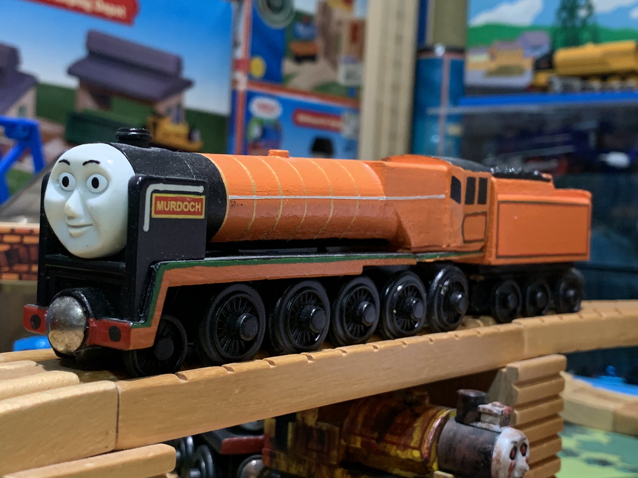 Thomas and friends wooden railway murdoch sale