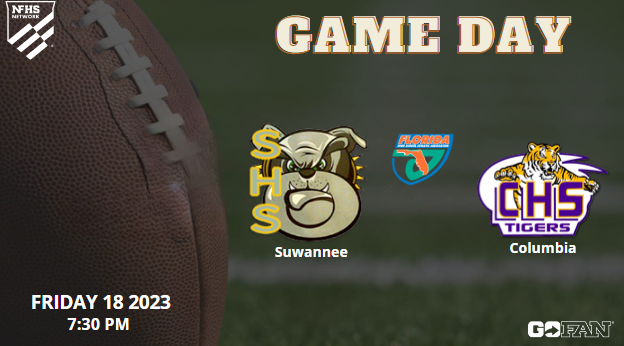 🚨🏈It's GAMEDAY🚨🏈!!
Suwannee vs. Columbia - LIVE Florida HS Football 2023 
📆 Friday, August 18
⏰7:30 PM
📺 linktr.ee/nfhsntworkcom
 
<a href="/CHSTigerPride_/">Columbia High Football</a> <a href="/CadeFrier/">Cade Frier 3⭐️ WR</a> <a href="/WoodleyJrJohn/">Coach Woodley</a>
<a href="/CadeFrier/">Cade Frier 3⭐️ WR</a> <a href="/C_Mart1353/">Chris Martinez</a> <a href="/JavonBradley2/">Javon Bradley</a>

<a href="/SuwanneeFB/">Suwannee Football</a> @SuwanneeDogs <a href="/bigback26/">Brandon Robinson</a>
<a href="/KaMariThompson0/">Ka'Mari Thompson</a>