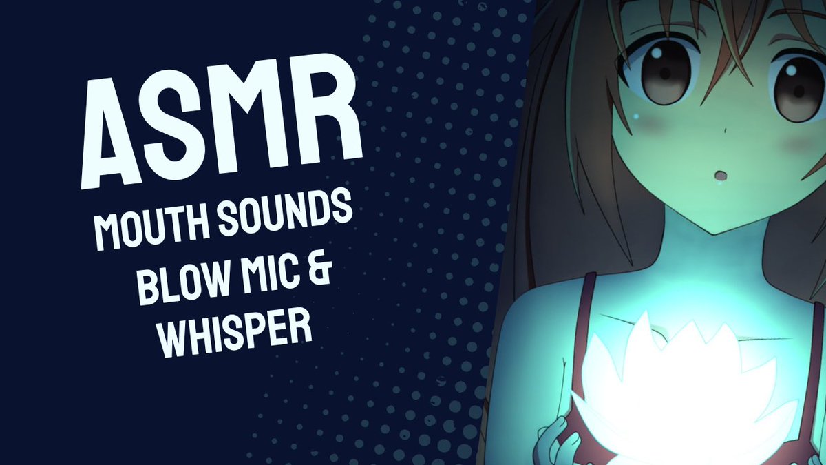 hear_asmr's tweet photo. ASMR Mouth Sounds, Blow Mic &amp; Whispers

https://t.co/5tyxSp5kRO
Game: https://t.co/SUZAAtaSAT 

#ASMR #asmrlicking #mouth #relaxing #asmrrelax #asmrtriggers #asmrsleep #sleeping #mouthsounds #sleepnight #relaxnight #relaxnight #sleeptime #goodnight #asmrwhisper #asmrblowing https://t.co/LhyzuHCcXR