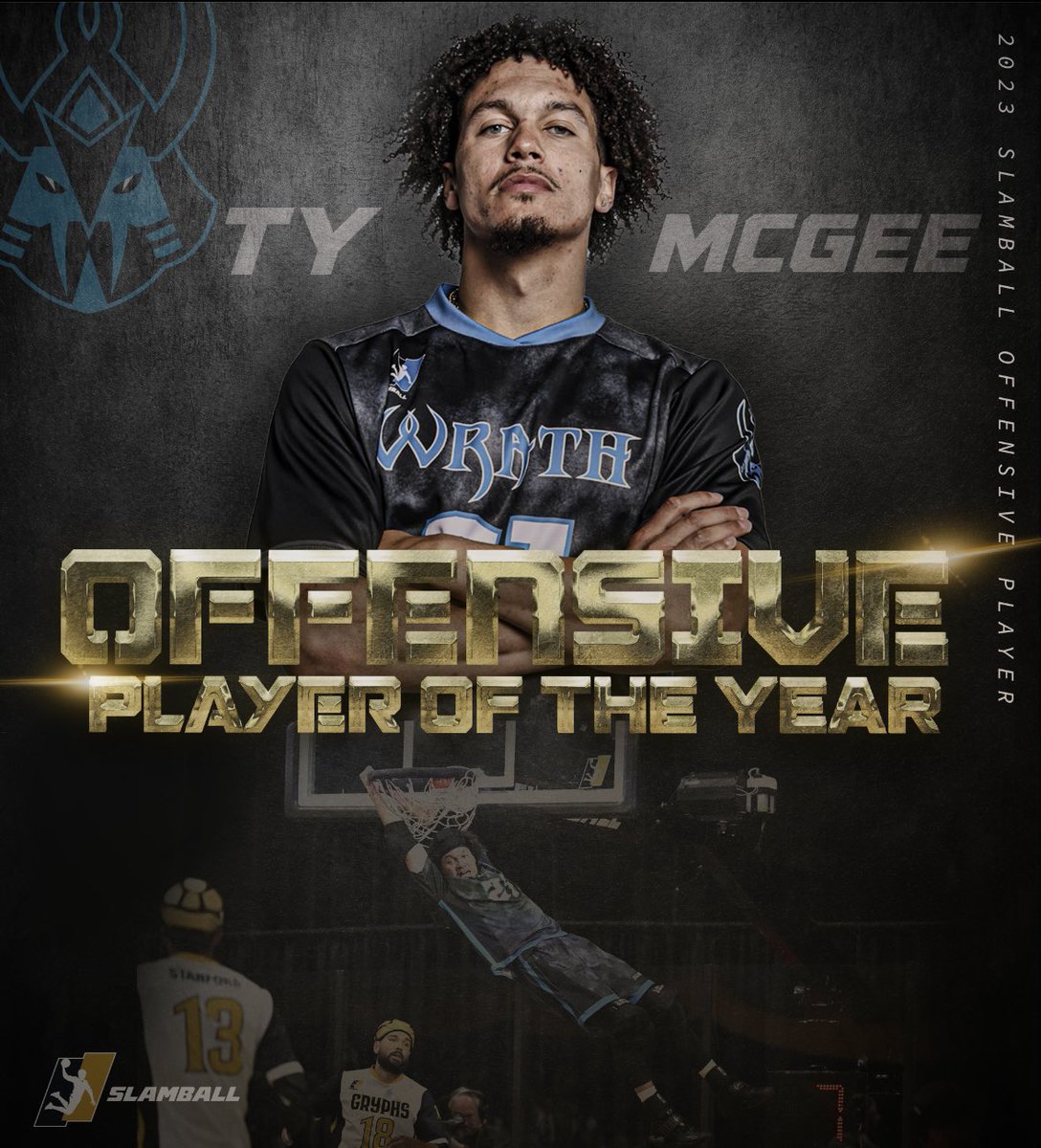 An absolute MENACE to defenses across the league. Offensive Player of the Year: Ty McGee