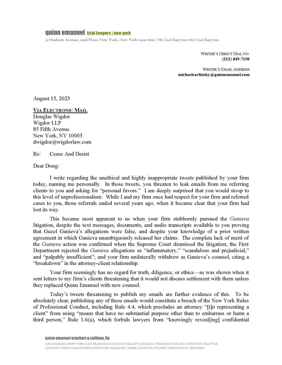 Wigdor LLP tweet media