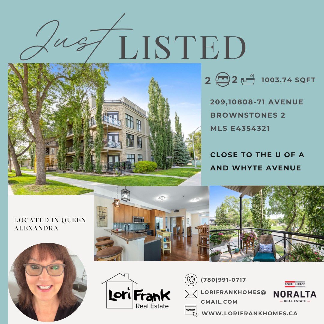 Just listed!🔥🏡🎉 Minutes away from the U of A and Whyte Ave. #yegrealestate #edmontonrealestate #yeg #Edmonton #justlisted #UofA #whyteave