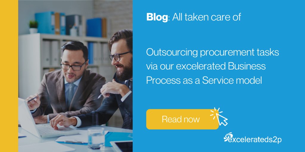 Why does the embedded consultant support built into our excelerated Business Process as a Service model create value, operational efficiency and delivers greater business outcomes? Find out in our blog, ‘All taken care of’: go.excelerateds2p.com/l/879142/2023-… 

#excelerateds2p #bpaas