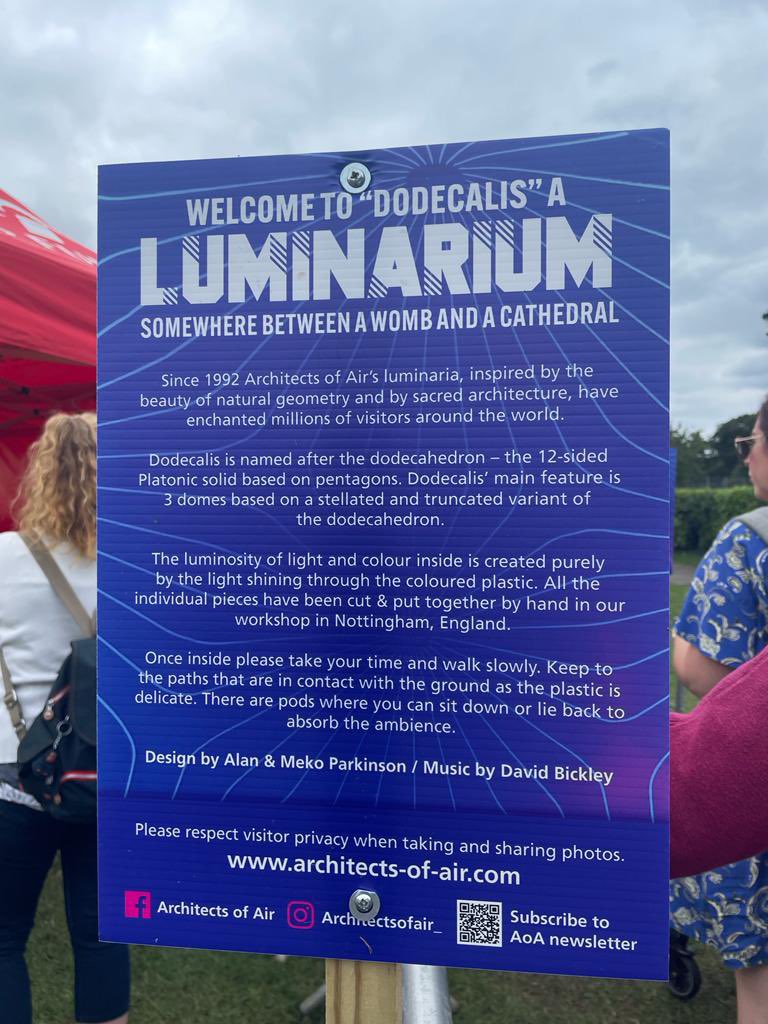 ME_Architects's tweet image. Team trip out 📢

Our Isle of Wight Team recently took a lunchtime trip to visit a luminarium called Dodecalis by @ArchitectsofAir 🤩

A brilliant, totally immersive experience of light and sound 👏