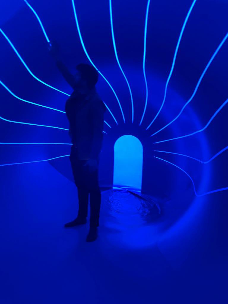 ME_Architects's tweet image. Team trip out 📢

Our Isle of Wight Team recently took a lunchtime trip to visit a luminarium called Dodecalis by @ArchitectsofAir 🤩

A brilliant, totally immersive experience of light and sound 👏