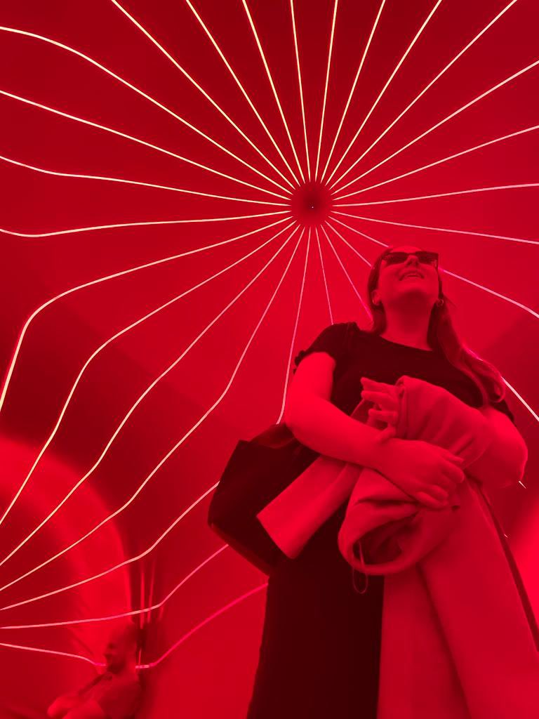 ME_Architects's tweet image. Team trip out 📢

Our Isle of Wight Team recently took a lunchtime trip to visit a luminarium called Dodecalis by @ArchitectsofAir 🤩

A brilliant, totally immersive experience of light and sound 👏