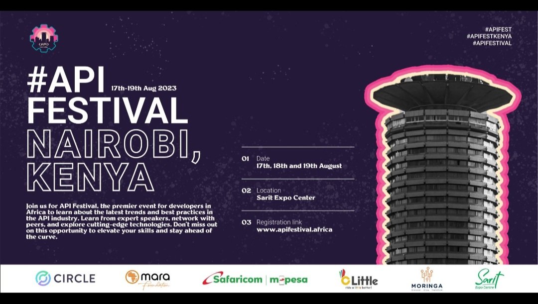 HillaryCollns's tweet image. With system architectures evolving and an ever changing  business requirements, Api Gateways have become a necessity. 

This Friday, I will be talking about API Gateways at the @apifestivalke Kenya Conference at Sarit Center.

Come and let&apos;s explore Sapien Africa #AfricanGateway