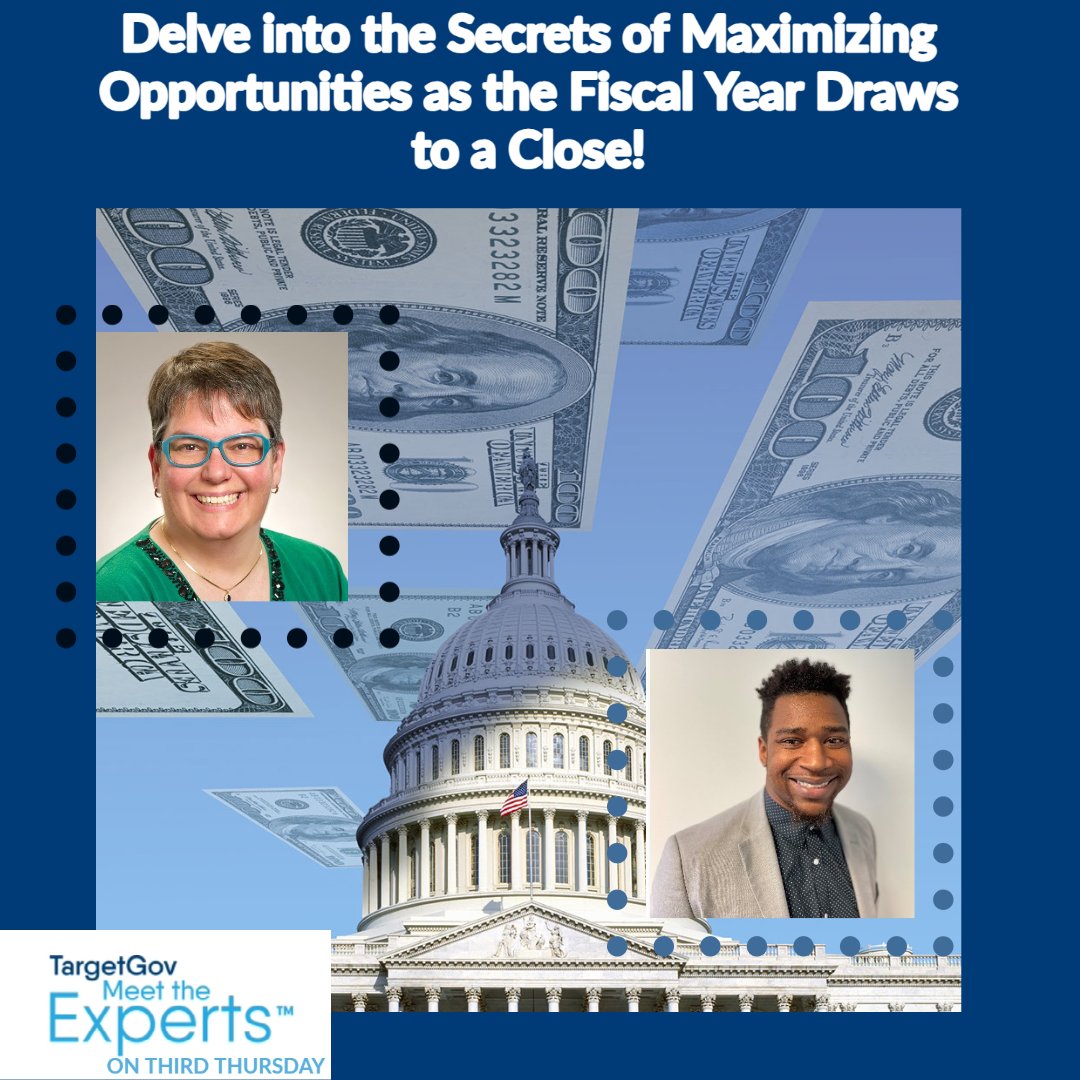 TargetGov's tweet photo. We encourage you to join us on August 17th, 2023 @ 12:30 pm ET for a webinar hosted by our government experts Ms. Tina Horn, IOM Director of Consulting of TargetGov, and Mr. Kiyon Brandford, Federal Research Consultant.
https://t.co/R1WcLgFzfz https://t.co/uNg934LUka