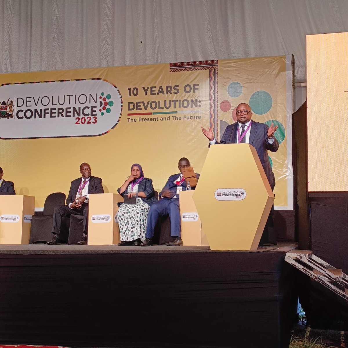SouthfrontKE's tweet photo. Day 2 at @UGC_TheChampion for the 
#DevolutionConference2023 has been a success. See you tomorrow as we take you through the amazing deals we have for you!

#Eldoret 
#BellevueParkResidences
#SFProperties https://t.co/FLWQJwcMKb