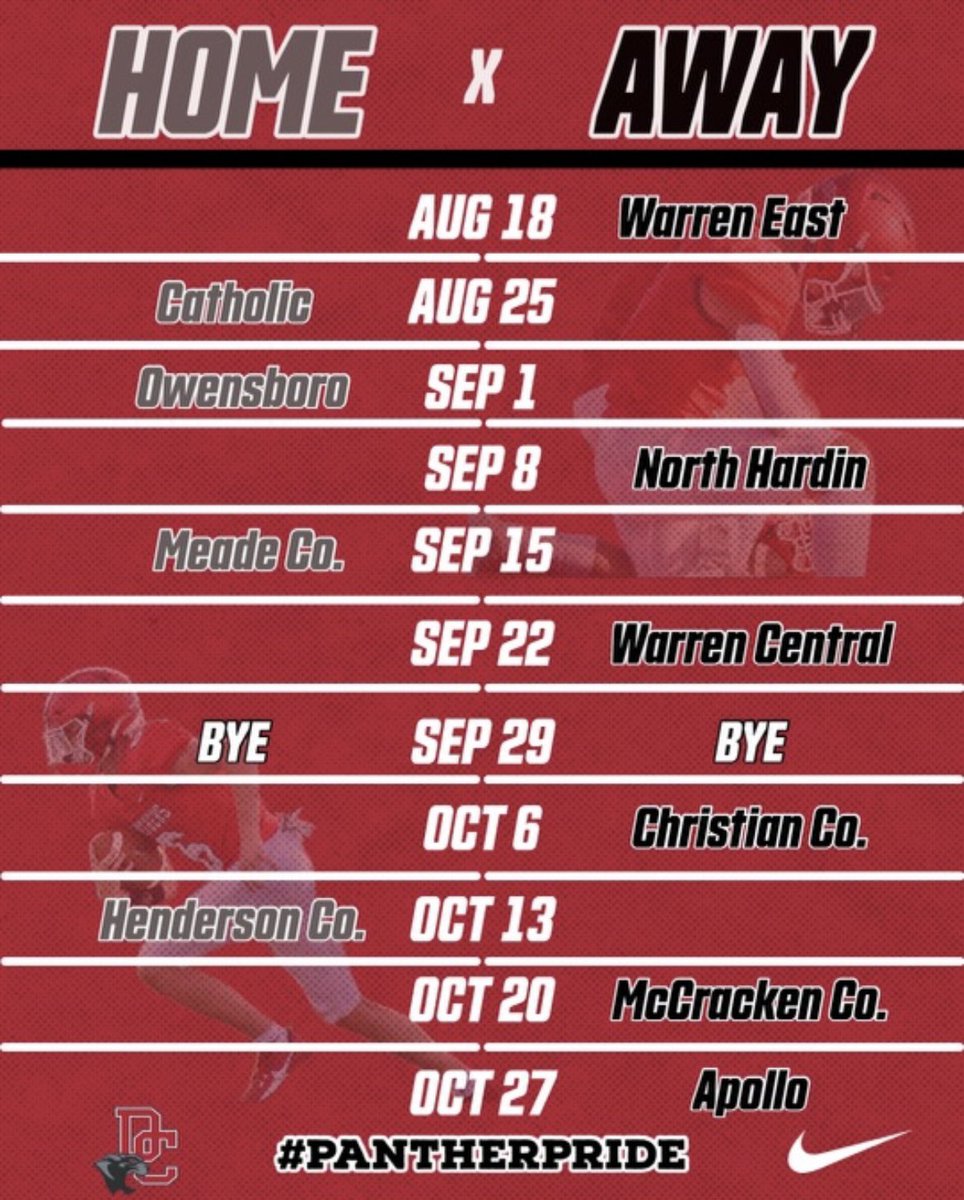 We have you covered for your Friday night entertainment.  
#PantherPride