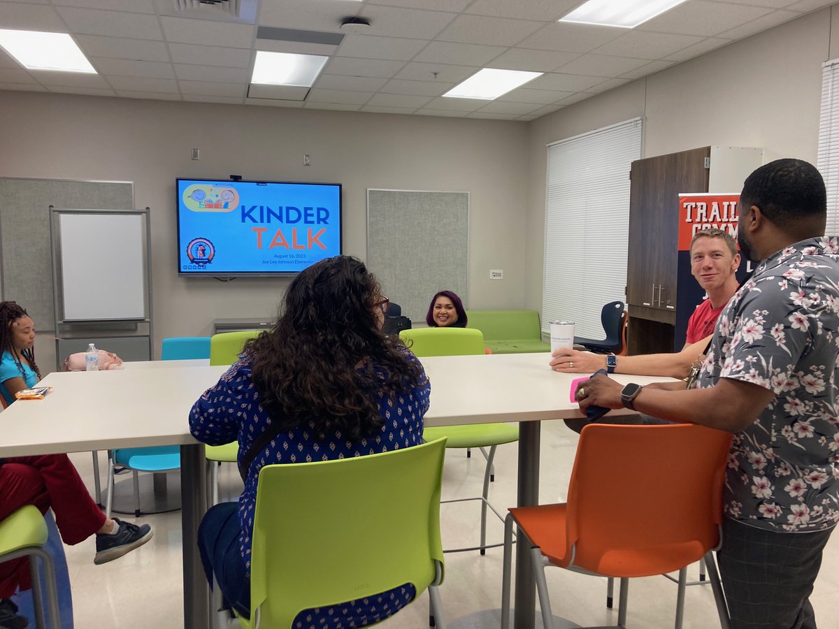 What a treat to get to be <a href="/JLJohnsonElem/">Joe Lee Johnson Elem</a> to support Kinder Talk!