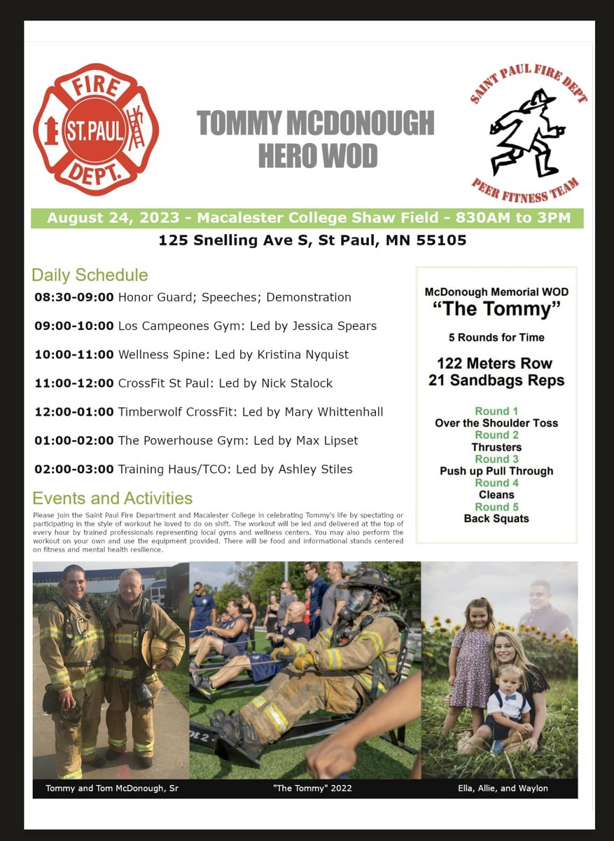 Tommy McDonough HERO WOD