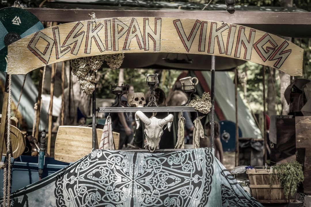 Spotlight: Olskipan⁠ Living History Encampment 

Our members have a passion for history, and many of us have a personal connection to the Vikings. They make memories and experiences children will remember for a lifetime through stories, gifts, and games. Be sure to stop by!