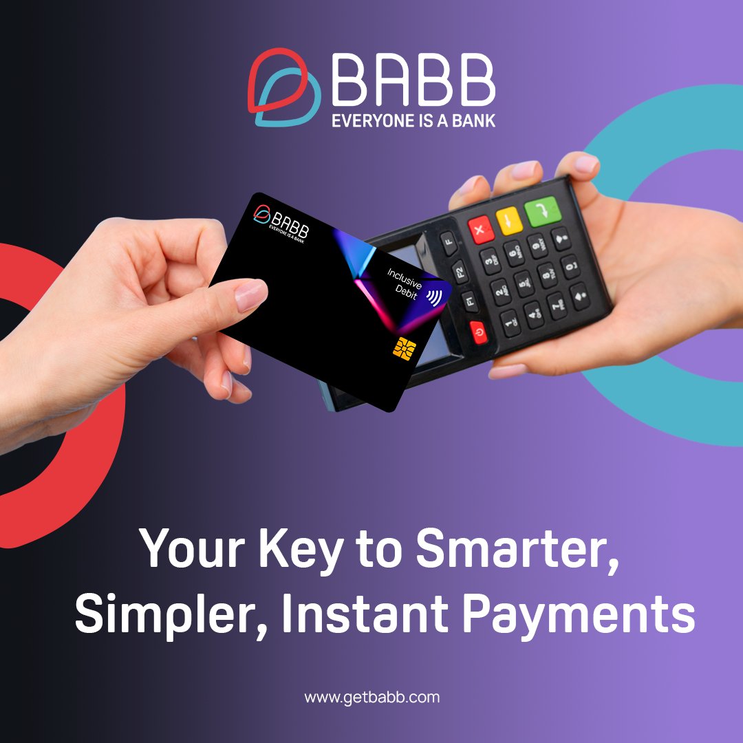 Ready to embrace the future of payments? Your Inclusive BABB Card awaits! 🥳🙌🏻

🎉 We're thrilled to announce its availability in the UK 🇬🇧 With both virtual and physical cards at your fingertips, enjoy seamless spending online and in person. 💳🔥

Elevate your payment experience