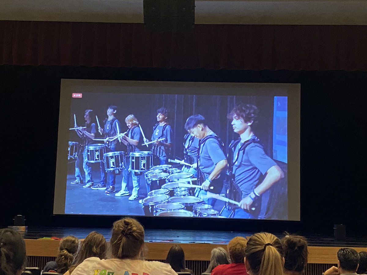 Way to go Brook Drumline!!!! #CCISDMoments