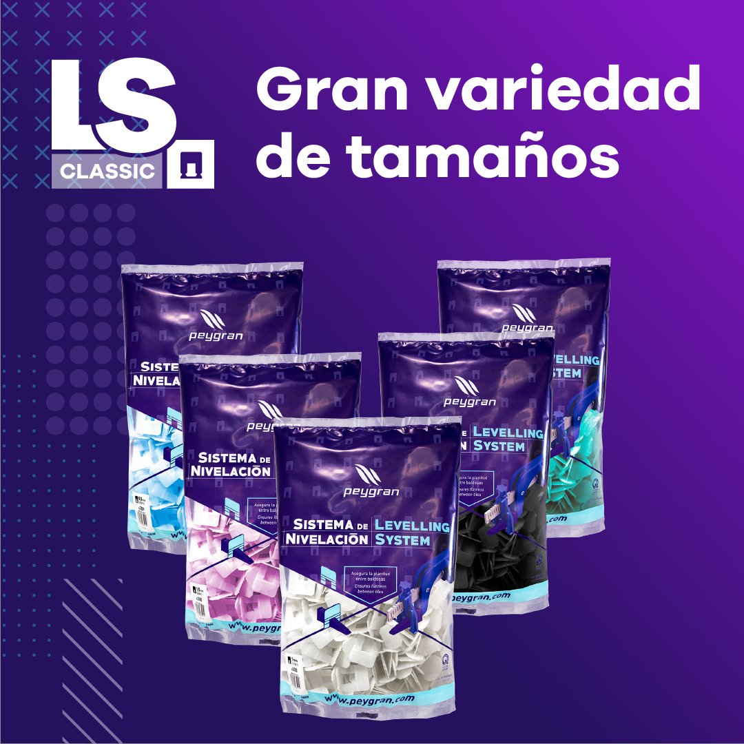 Peygran's tweet image. 5 opciones diferentes con nuestro sistema LS Classic. 💫 ¿Sabías que nuestros calzos están disponibles en grosores de 0’5, 1, 1’5, 2 y 3 milímetros?

#Peygran #LevelingSystem #LSClassic #LSCompact #Alicatado #Construcción #Reformas