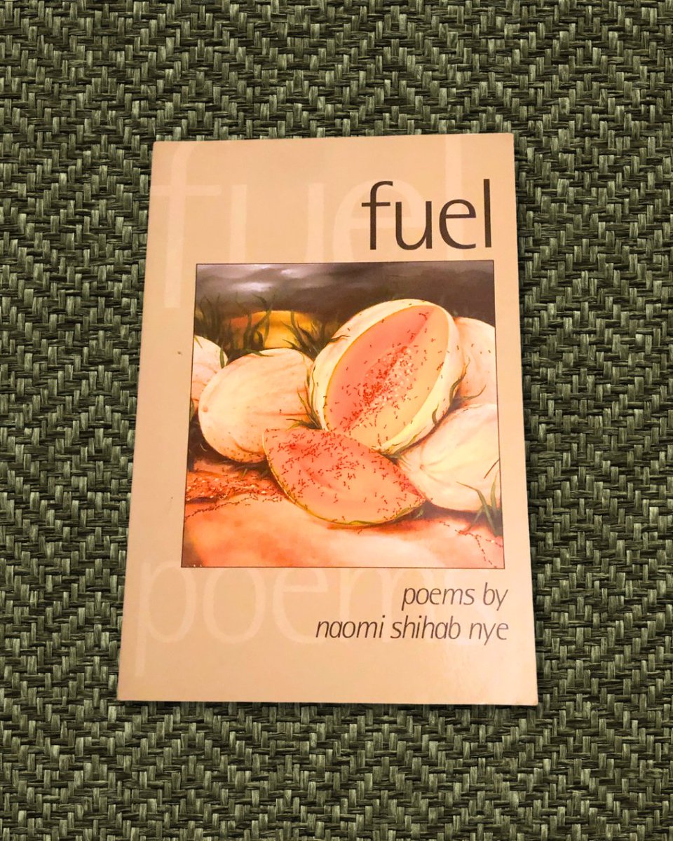 readalittlepoem's tweet image. Day 16 of The Sealey Challenge. Today&apos;s offering is Fuel: Poems by Naomi Shihab Nye, published by BOA Editions (@boaeditions), 1998.

#TheSealeyChallenge #sealeychallenge #thesealeychallenge2023