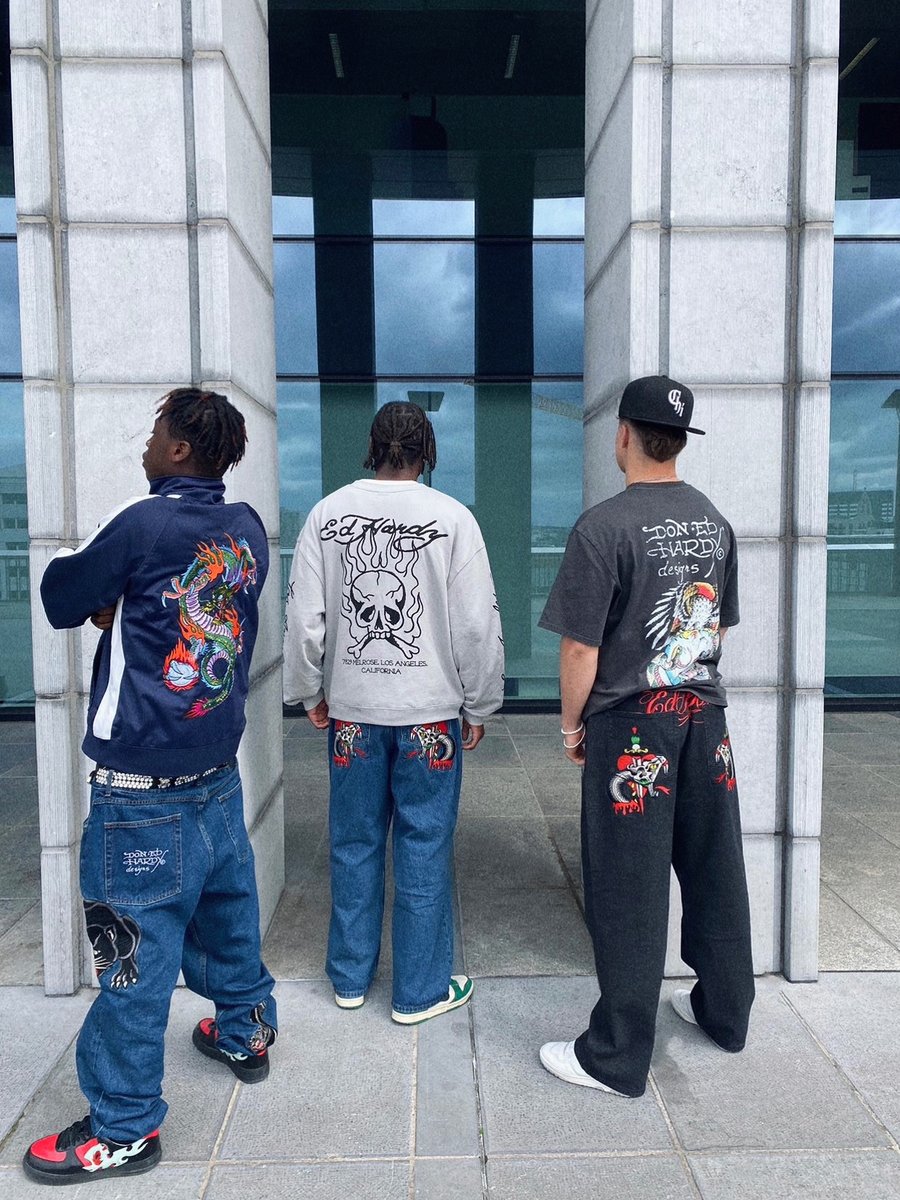 EdHardyEuro's tweet photo. Now Live: AW23 Drop 01

With the campaign created by YOU, our customers! This is the future, this is our future.

Shop DROP 01 online now> https://t.co/zoLLaTGbZM https://t.co/eB0nFjj87e