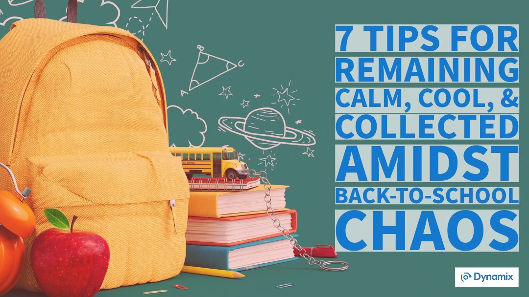 🚌Back-to-school chaos is inevitable, but how you respond is up to you! Here are seven tips for remaining #calm, #cool and #collected during this stressful time  ➡ bit.ly/45jqWzU #loveyourworkagain❤️