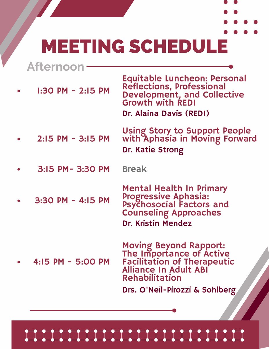 Please join ANCDS for the annual meeting in Boston, MA on November 15th. The meeting schedule offers excellent and important topics relevant to the ANCDS community. In the next coming weeks, more information will be shared about speakers, presentations, and registration/CEUs.