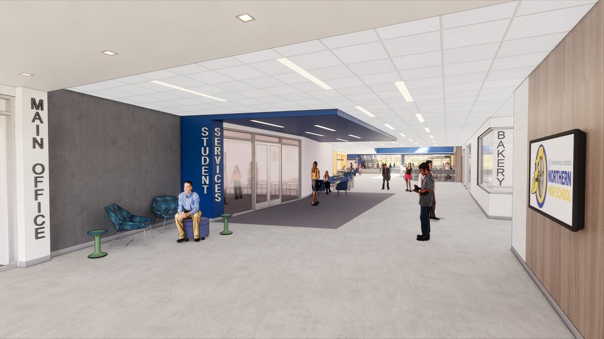 RATIO was selected to replace an existing 50’s-era Northern High School in Durham, NC with a new facility. And now, with <a href="/DurhamPublicSch/">Durham Public Schools</a>'s first day of class on August 28th, the new Northern High School is ready for the 2023-24 school year!
Learn more -  buff.ly/45sA1GC