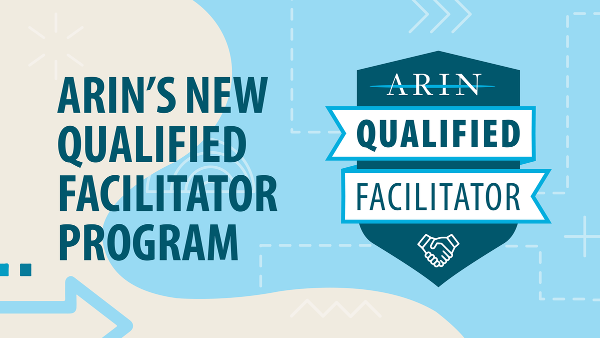 TeamARIN's tweet photo. Last week we were proud to announce our new ARIN #QualifiedFacilitator program, recognizing industry pros who provide top-notch #IPv4 and ASN transfer solutions. Let's meet your Internet number resource needs together! https://t.co/Acc30ubtId
#IPv4transfer https://t.co/JZcNg5CChT