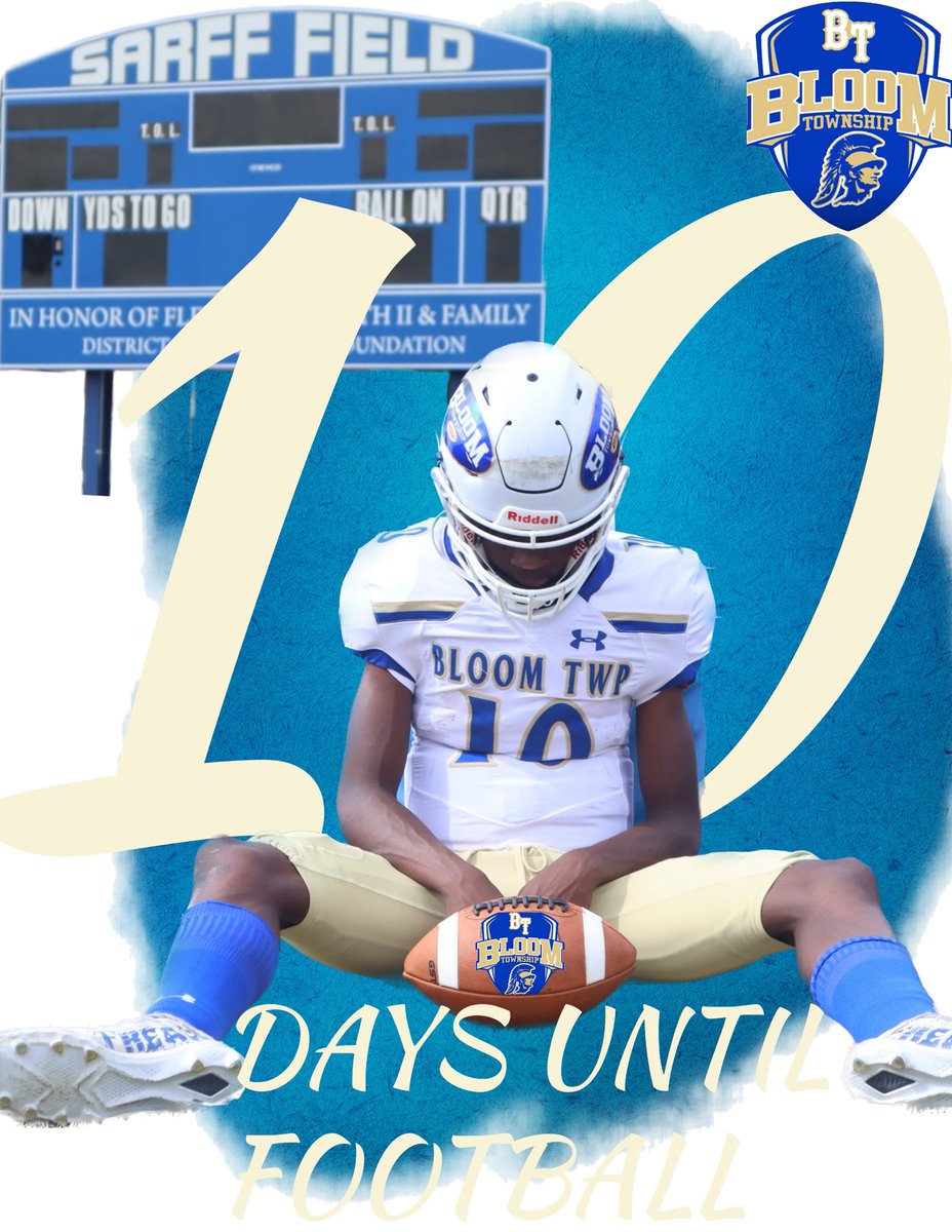 10 Days until Football 🏈 #BTNation #NewEra #WeComing #BlazingTrojan #BTFB #Southlandconference