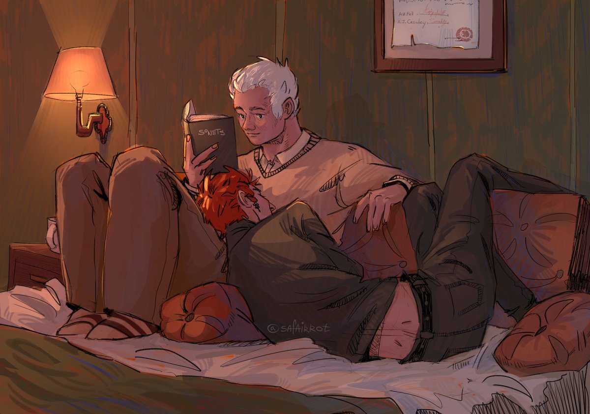 safairrot's tweet photo. We both get plenty of use out of it, don't we?
#GoodOmens2 #ineffablehusbands https://t.co/2TEA3NeYHj
