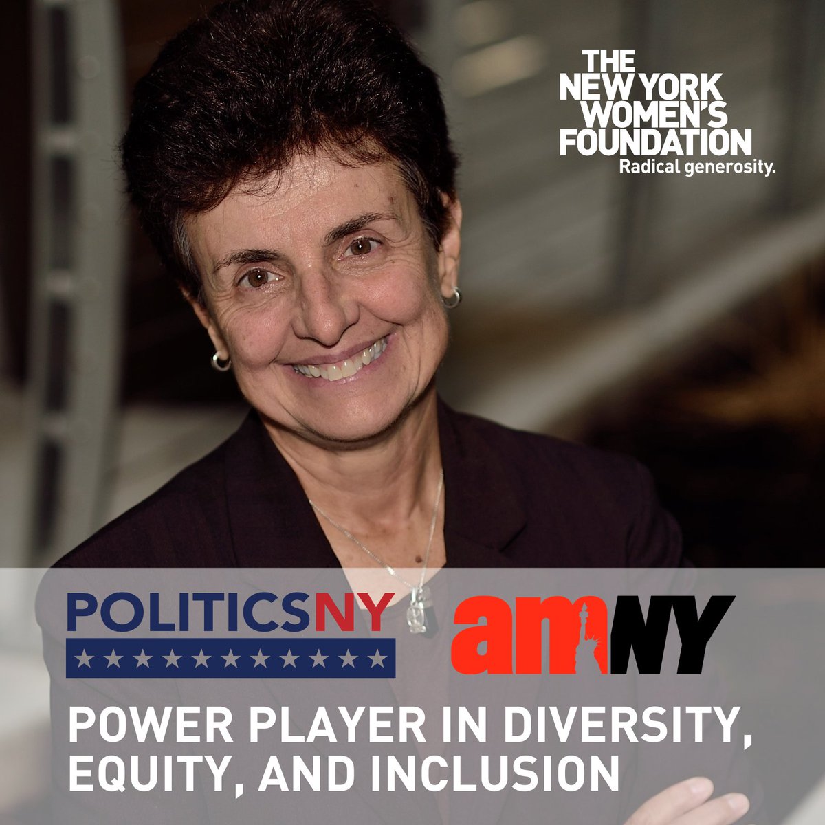 The New York Women's Foundation (@nywomensfdn) on Twitter photo Congratulations to The Foundation's President & CEO Ana L. Oliveira, who has been named a <a href="/PoliticsNYnews/">PoliticsNY</a> <a href="/amNewYork/">amNewYork™</a> Power Player in Diversity, Equity, and Inclusion! With equity at the heart of our work, we're proud to be recognized. politicsny.com/power-lists/po…
#CelebrateWomen Congratulations to The Foundation's President & CEO Ana L. Oliveira, who has been named a <a href="/PoliticsNYnews/">PoliticsNY</a> <a href="/amNewYork/">amNewYork™</a> Power Player in Diversity, Equity, and Inclusion! With equity at the heart of our work, we're proud to be recognized. politicsny.com/power-lists/po…
#CelebrateWomen