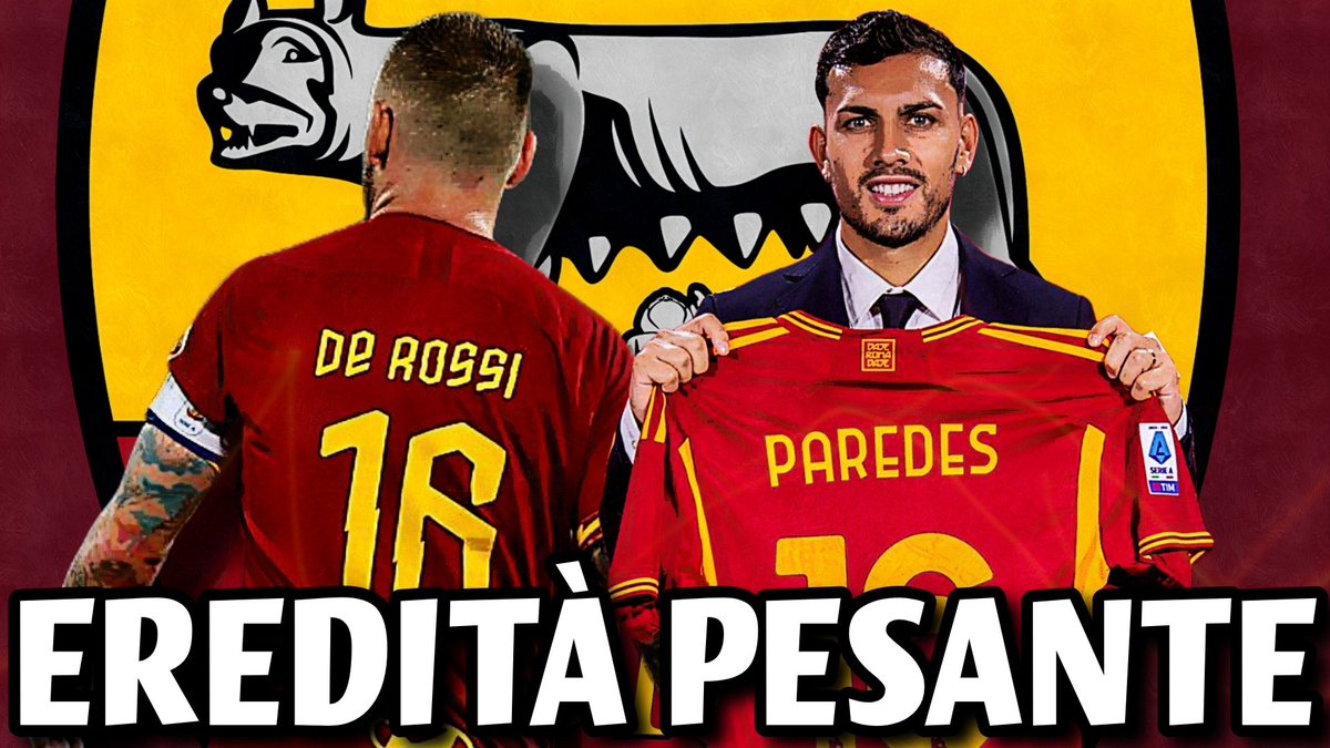 gladiatoregr94's tweet photo. Clamoroso: #Paredes prende la 16 di #DeRossi. La prossima? La 10 a #Belotti?
#ASRoma #Roma #numero16
👉 https://t.co/MeKXxDln0p https://t.co/3LqSutXZQp