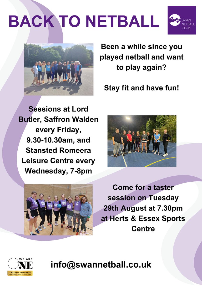 SWAN NETBALL ESSEX tweet media