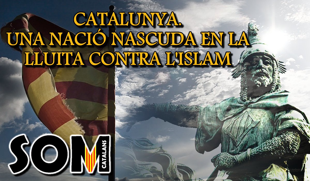 agarciasanjuan's tweet photo. La convicción de ser una nación "forjada contra el islam" une a nacionalistas españoles y catalanes, enemigos irreconciliables. Pocas cosas tan de ultraderecha como la #Reconquista. https://t.co/47JG6mUKmq