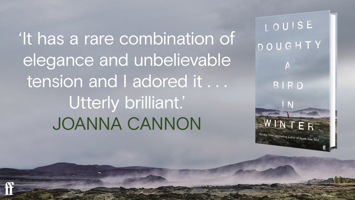 'Nobody but me knows what I am doing or where I'm going: what a secret, soaring thought. I'm hurtling away from my life. I've done it. I'm gone.' Following a woman on the run, @DoughtyLouise's tense new novel A Bird in Winter is out this week. uk.bookshop.org/p/books/a-bird…