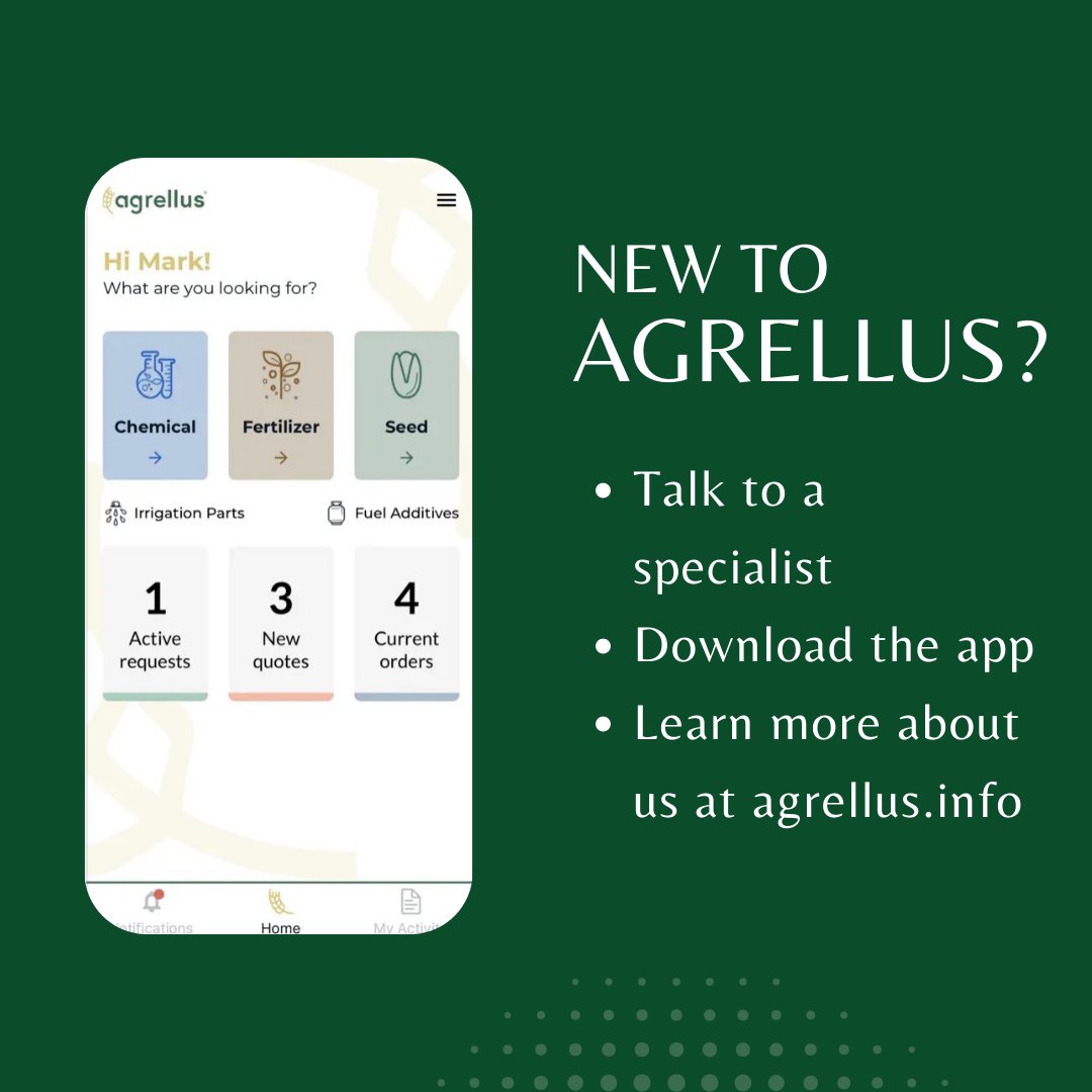 AgrellusFarm's tweet photo. If you are new to Agrellus, don't worry! We have resources to help you learn how the Agrellus platform works and a team that cares about our farmers.
#Agrellus #Marketplace #Farmer #Solutions https://t.co/rFoLOvzP6y