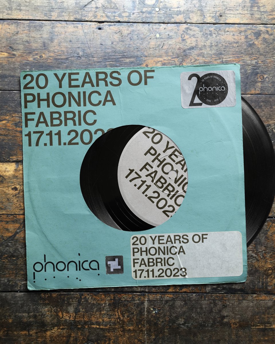 On the 17th of November we will be bringing our 20 Years Of Phonica celebrations to <a href="/fabriclondon/">fabric</a> - We will be doing a full takeover of the Farringdon hot spot on the 17th of November. RSVP here to find out first who we will be having play on the night ra.co/pre/1747757