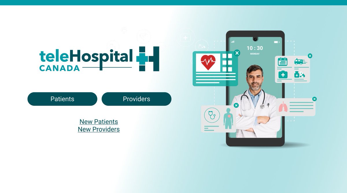 On that note...here's a sneak peek of Telehospital Canada.

We can't wait to bring accessible & high-quality healthcare to Canadians regardless of their geographical location. $JUMP #TelehospitalCanada

Don't forget to sign up for ongoing news & updates at telehospitalcanada.ca