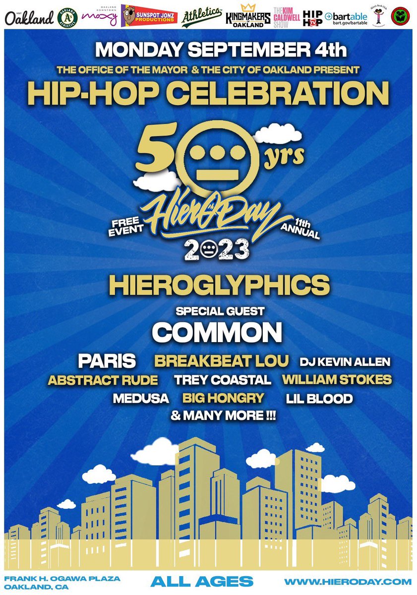 9/4/2023
FRANK OGAWA PLAZA
***FREE***